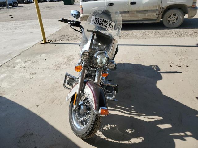 HARLEY-DAVIDSON FLSTC 2007 maroon road/str gas 1HD1BW51X7Y045587 photo #3