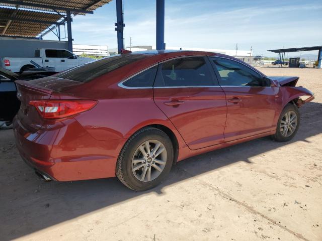 HYUNDAI SONATA SE 2015 maroon  gas 5NPE24AF8FH003475 photo #4