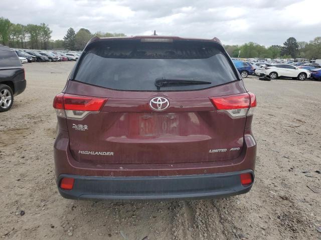 2017 TOYOTA HIGHLANDER LIMITED 5TDDZRFH9HS418154