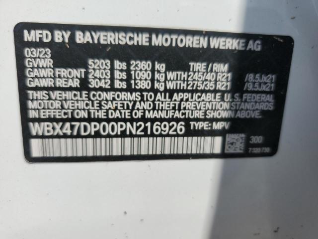 2023 BMW X3 SDRIVE3 - WBX47DP00PN216926