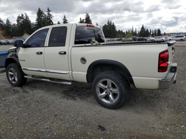 DODGE RAM 1500 S 2008 white crew pic gas 1D7HU182X8J164192 photo #3