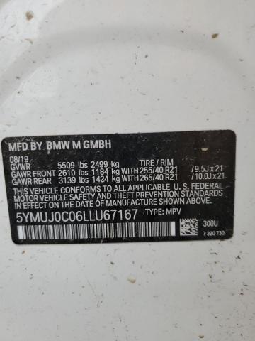 2020 BMW X4 M COMPE 5YMUJ0C06LLU67167