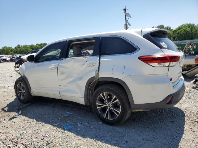 Vin: 5tdzarfh0js036985, lot: 54472975, toyota highlander le 20182