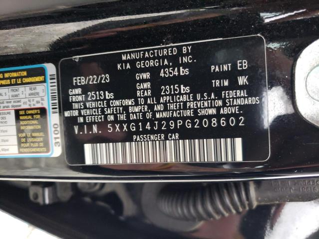 2023 KIA K5 LXS - 5XXG14J29PG208602