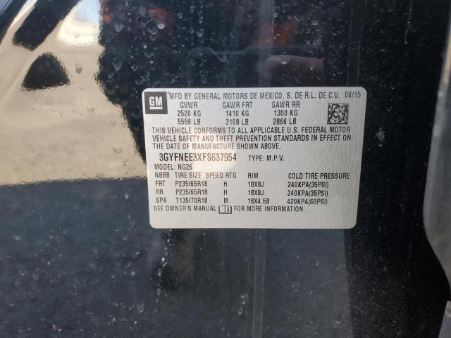 2015 CADILLAC SRX LUXURY - 3GYFNEE3XFS637954