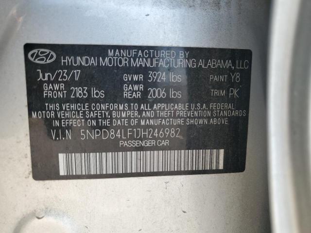 2018 HYUNDAI ELANTRA SE - 5NPD84LF1JH246982