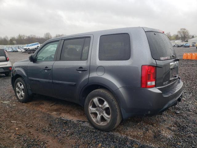 HONDA PILOT LX 2013 charcoal  gas 5FNYF4H28DB014167 photo #3