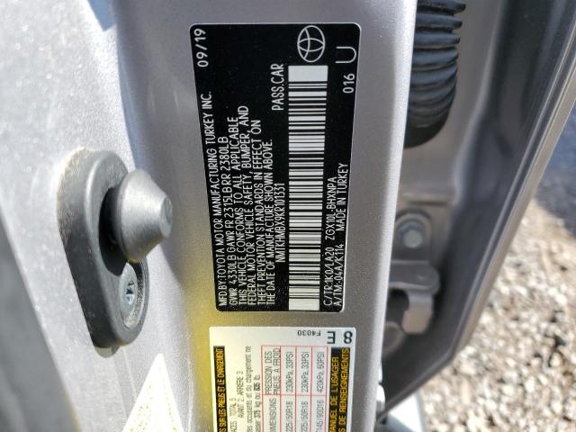 2019 TOYOTA C-HR XLE NMTKHMBX9KR101331