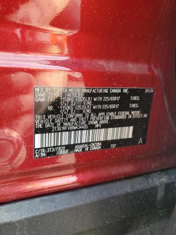 2024 TOYOTA RAV4 LE - 2T3G1RFV8RW434405