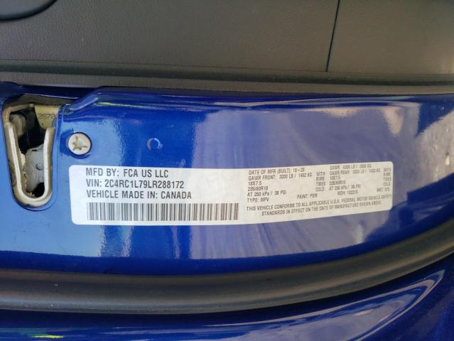 2020 CHRYSLER PACIFICA H - 2C4RC1L79LR288172