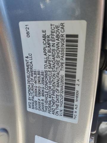 2021 HONDA ACCORD SPO - 1HGCV2F32MA028590