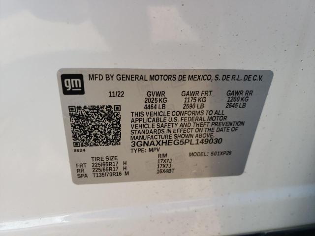 2023 CHEVROLET EQUINOX LS - 3GNAXHEG5PL149030