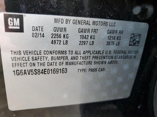 2014 CADILLAC CTS VSPORT - 1G6AV5S84E0169163