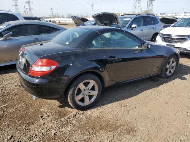 MERCEDES-BENZ SLK 280 2007 black converti gas WDBWK54F37F144910 photo #4