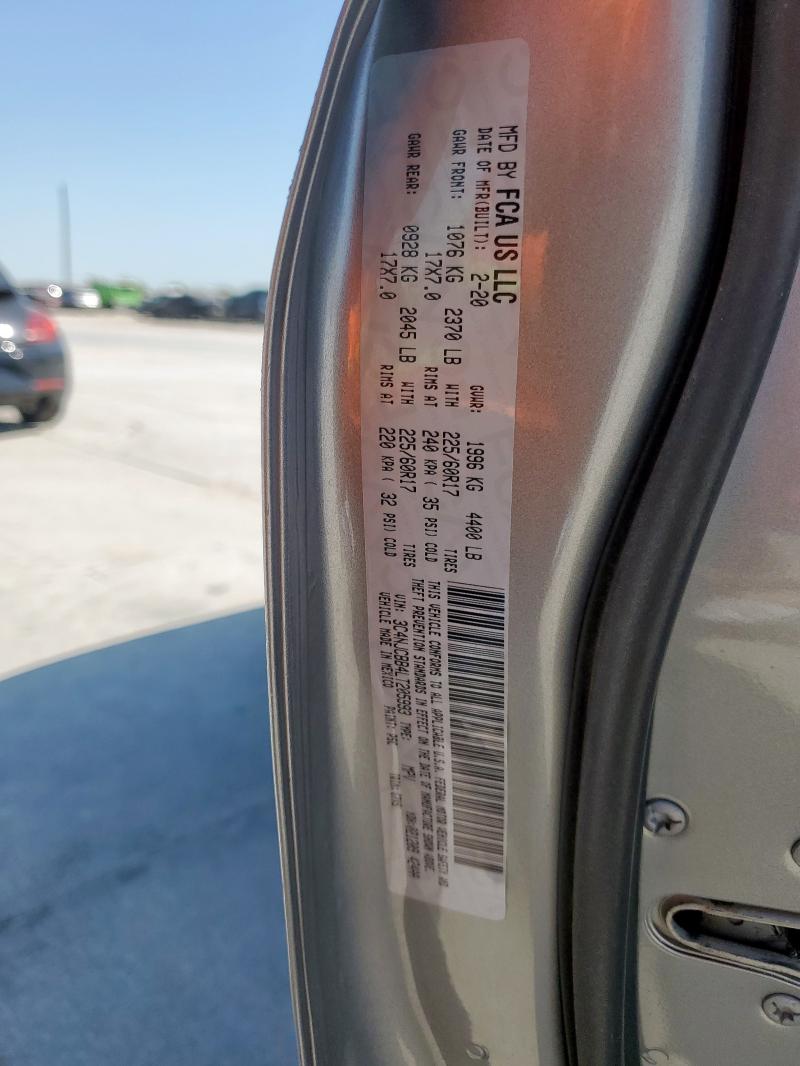 2020 JEEP COMPASS LA - 3C4NJCBB4LT205993