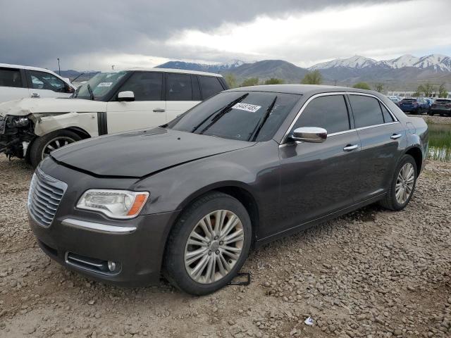 CHRYSLER 300C 2014 gray sedan 4d flexible fuel 2C3CCAKG1EH376864 photo #1