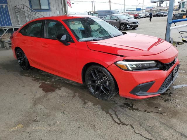 Vin: 2hgfe2f58nh528190, lot: 52937295, honda civic sport 20224