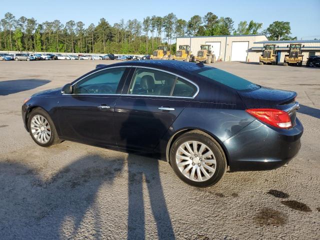 BUICK REGAL PREM 2013 blue sedan 4d flexible fuel 2G4GS5EV6D9235777 photo #3