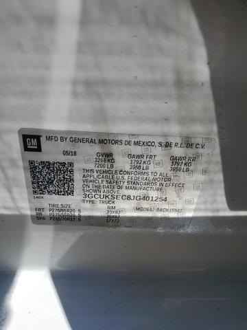 2018 CHEVROLET SILVERADO - 3GCUKSEC8JG401254
