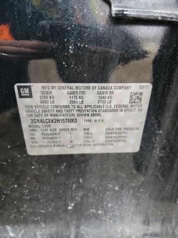 2017 CHEVROLET EQUINOX LT - 2GNALCEK2H1570063