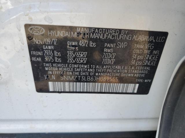2018 HYUNDAI SANTA FE S - 5NMZT3LB6JH089555