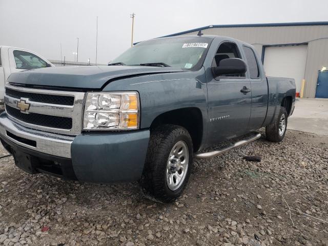 CHEVROLET SILVERADO 2009 blue  gas 1GCEC19X19Z123303 photo #1