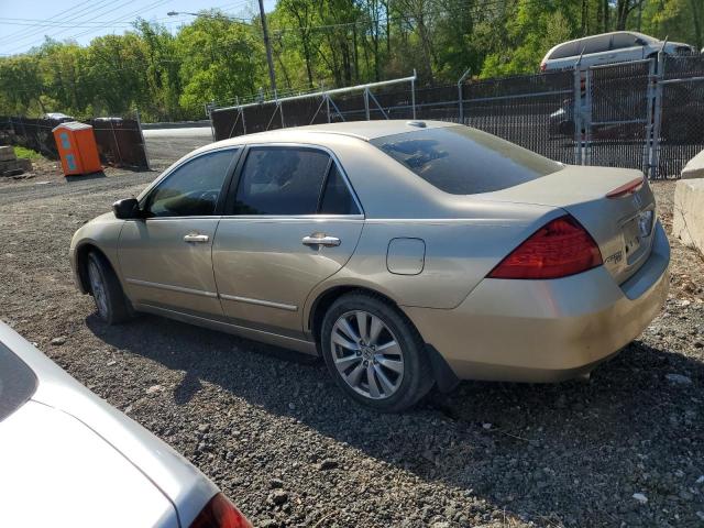 HONDA ACCORD EX 2006 gold sedan 4d gas 1HGCM66576A061521 photo #3