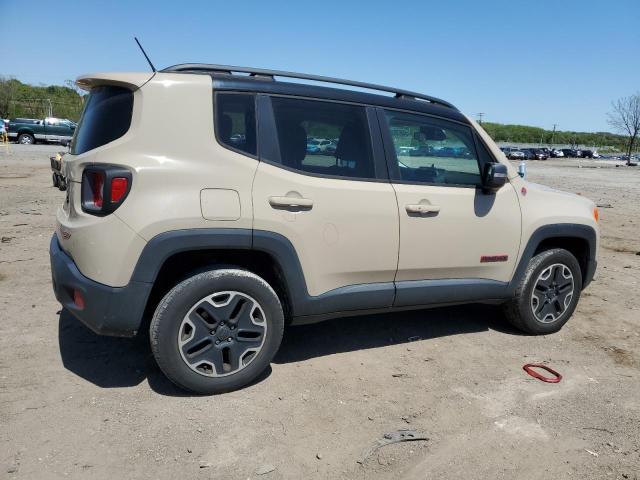 Vin: zaccjbct8gpe13087, lot: 54670405, jeep renegade trailhawk 20163