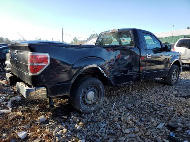 FORD F150 2010 black pickup gas 1FTMF1C88AKE06766 photo #4