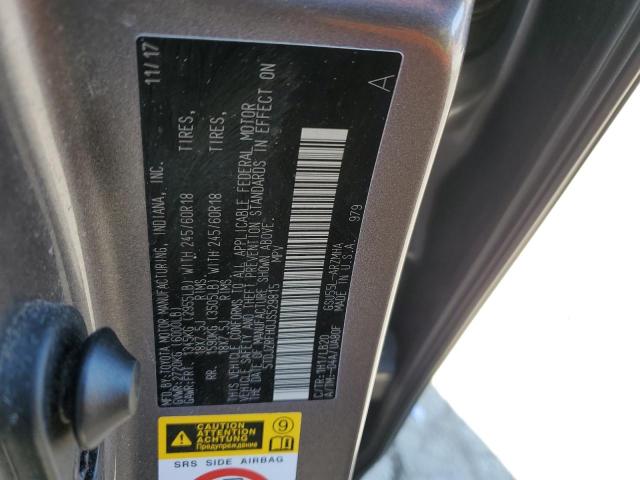 2018 TOYOTA HIGHLANDER - 5TDJZRFH0JS529815