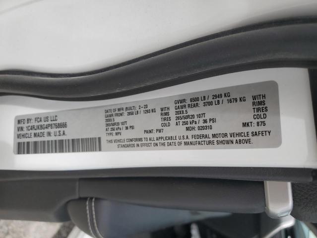 2023 JEEP GRAND CHER - 1C4RJKBG4P8768666