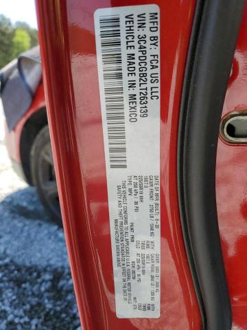 2020 DODGE JOURNEY CR - 3C4PDCGB2LT263139