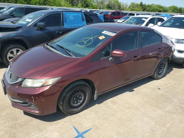 Vin: 19xfb2f58ee068855, lot: 50325295, honda civic lx 2014 img_1