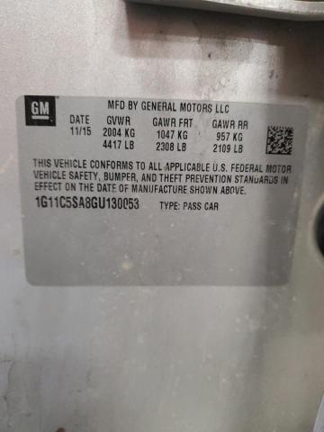 2016 CHEVROLET MALIBU LIM - 1G11C5SA8GU130053