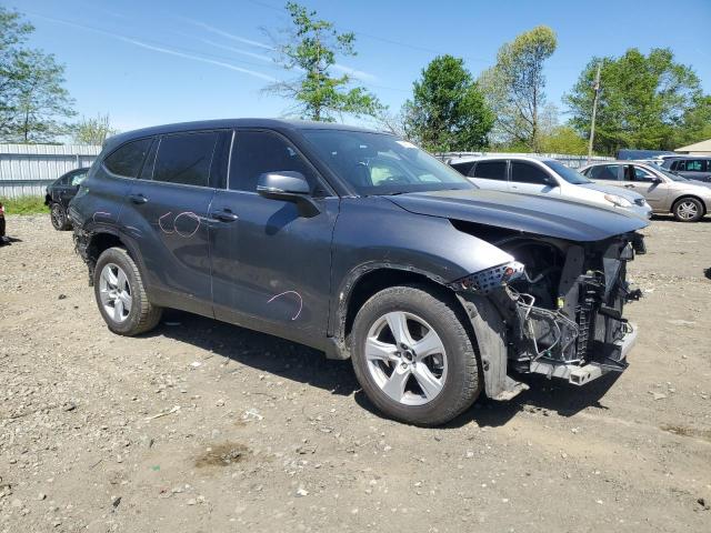 Vin: 5tdbzrbh0ls010616, lot: 54937455, toyota highlander l 20204