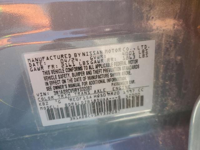 2024 NISSAN SENTRA SV 3N1AB8CV5RY332087