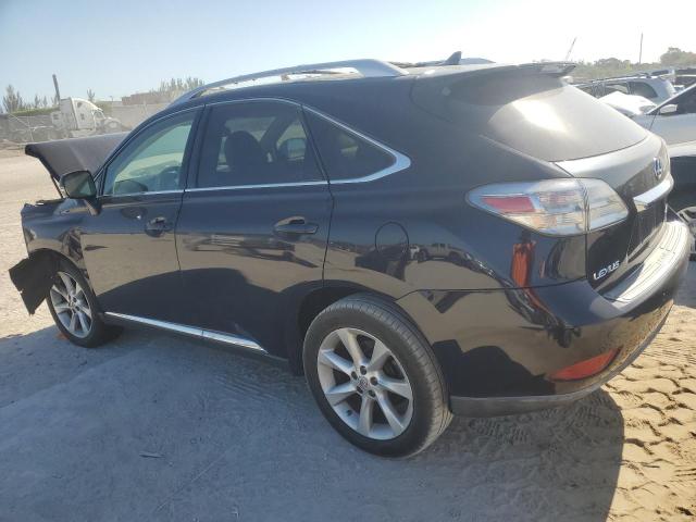 LEXUS RX 350 2010 blue 4dr spor gas 2T2ZK1BA0AC012780 photo #3