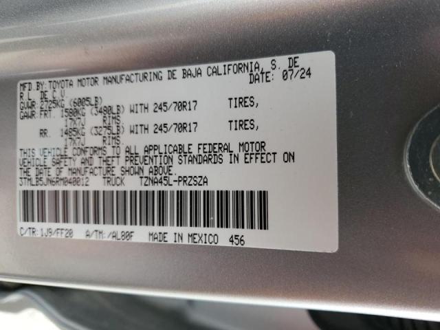 2024 TOYOTA TACOMA DOU - 3TMLB5JN6RM040012