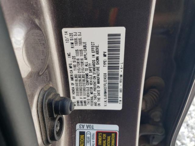 2015 HONDA CR-V LX - 5J6RM4H37FL024508