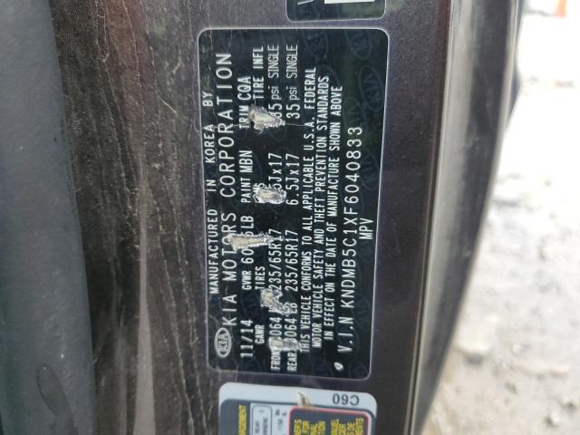 2015 KIA SEDONA LX - KNDMB5C1XF6040833