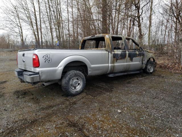FORD F350 SUPER 2016 gray crew pic gas 1FT8W3B66GED03110 photo #4