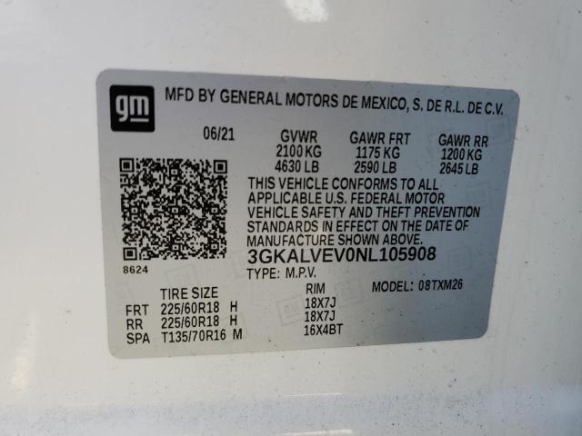 2022 GMC TERRAIN SL - 3GKALVEV0NL105908