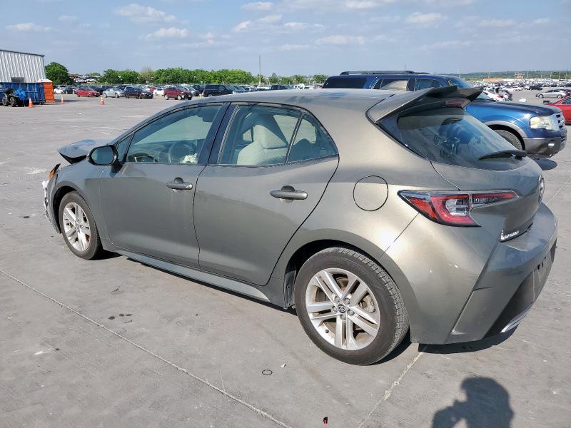 Vin: jtnk4rbe5k3032871, lot: 53636415, toyota corolla se 20192