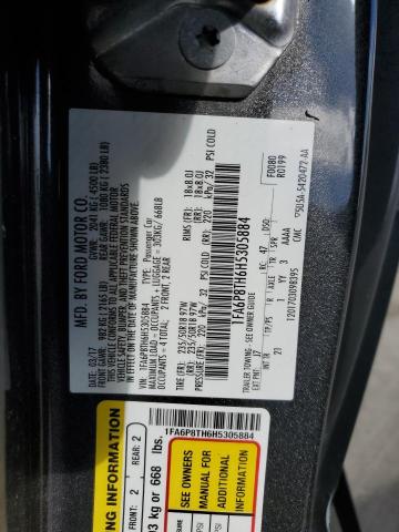 2017 FORD MUSTANG - 1FA6P8TH6H5305884