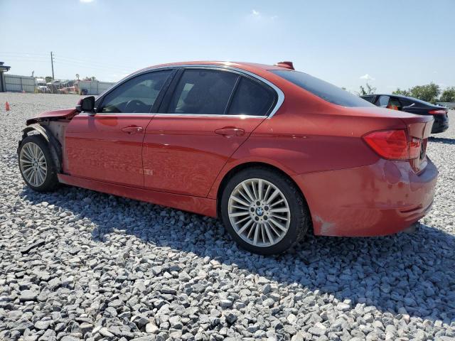 BMW 328 I 2015 red  gas WBA3A5G59FNS88456 photo #3