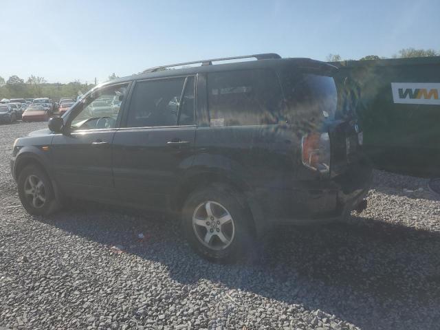 HONDA PILOT EX 2006 black  gas 5FNYF28556B033213 photo #3