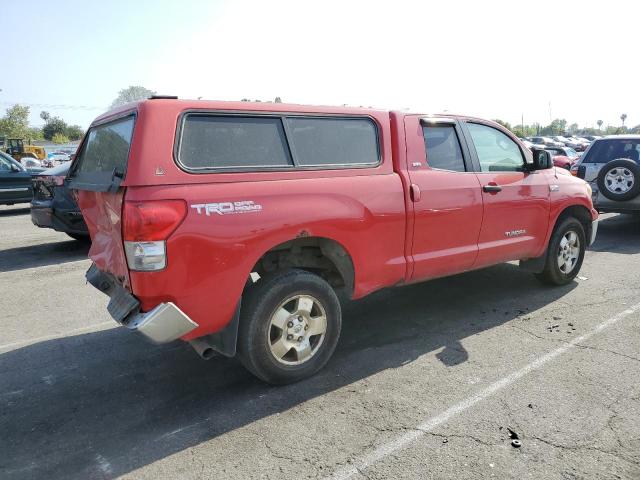 TOYOTA TUNDRA DOU 2007 red crew pic gas 5TBBV54147S459347 photo #4