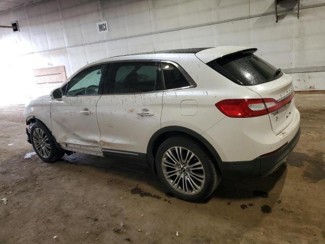 Vin: 2lmtj8lr1gbl61457, lot: 52994305, lincoln mkx reserve 20162