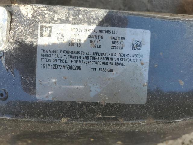 2017 CHEVROLET CORVETTE G - 1G1Y12D73H5300299