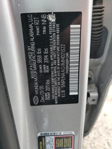 2021 HYUNDAI ELANTRA SE - 5NPLN4AG1MH021322